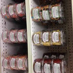Sanders Market - Check out our new display of prepackaged snacks including nuts, dried fruits, and candies.