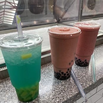 Smoothies & Ice Cream - Blue Hawaiian , Strawberry peach Banana, & strawberry banana - Ice Cream & Frozen Yogurt Near Me - Humble, Texas Smoothies & Ice Cream - Blue Hawaiian , Strawberry peach Banana, & strawberry banana - Ice Cream & Frozen Yogurt Near Me - Humble, Texas