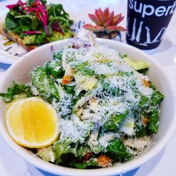 Superba Snacks + Coffee - Chicken Arugula Salad - Breakfast & Brunch Near Me - Pasadena, California Superba Snacks + Coffee - Chicken Arugula Salad - Breakfast & Brunch Near Me - Pasadena, California