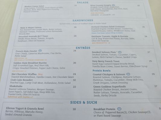 Menu photo 7 Destiny Coast San Diego, CA