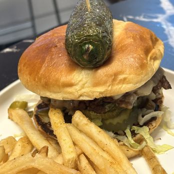 Dave & Buster's Mobile - The jalapeño cheeseburger - Arcades Near Me - Mobile, Alabama