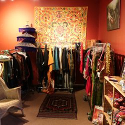 A nice collection of vintage clothing and some awesome kimonos at the new location!!