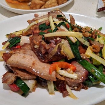 Sam Woo BBQ - Pork Belly With Dried Vegetables, $11.50 prior to tax - Cantonese Near Me - Rosemead, California