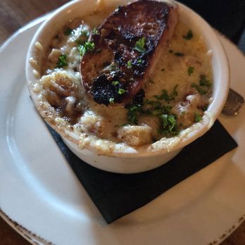 Oakside - French Onion Soup - Seafood Near Me - Big Bear Lake, California Oakside - French Onion Soup - Seafood Near Me - Big Bear Lake, California