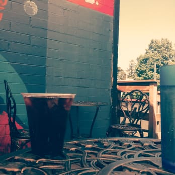 Cosmonaut Coffee - Cold brew on a fabulous deck. - Coffee & Tea Near Me - Tacoma, Washington