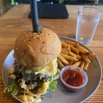 Cocina 1760 - 1760 Burger with fries - Breakfast & Brunch Near Me - San Juan, Puerto Rico