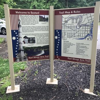 Karl Stirner Arts Trail - The start - Parks Near Me - Easton, Pennsylvania