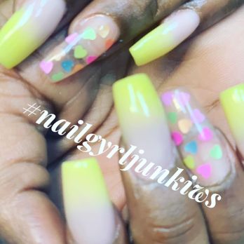 NAILGIRL STUDIO - Ombré Full Set with Incased - Nail Salons Near Me - Little Rock, Arkansas NAILGIRL STUDIO - Ombré Full Set with Incased - Nail Salons Near Me - Little Rock, Arkansas