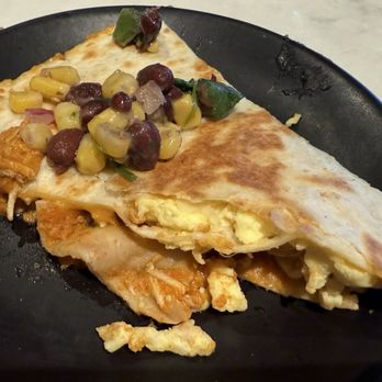 Chase Sapphire Lounge - Chicken and egg quesadilla - Airport Lounges Near Me - San Diego, California Chase Sapphire Lounge - Chicken and egg quesadilla - Airport Lounges Near Me - San Diego, California