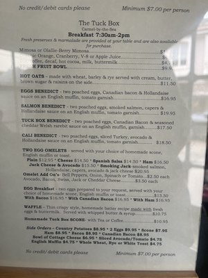 Menu photo 2 The Tuck Box Carmel, CA Menu photo 2 The Tuck Box Carmel, CA