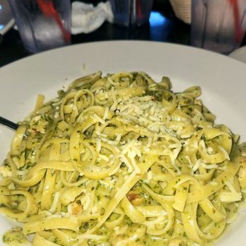 Roman Cucina - Savory Chicken pesto with fettucine... delish! And the martini was just perfect. - Italian Near Me - Dallas, Texas Roman Cucina - Savory Chicken pesto with fettucine... delish! And the martini was just perfect. - Italian Near Me - Dallas, Texas