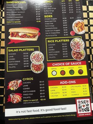 Menu photo 3 Naz's Halal Food - Towson Towson, MD