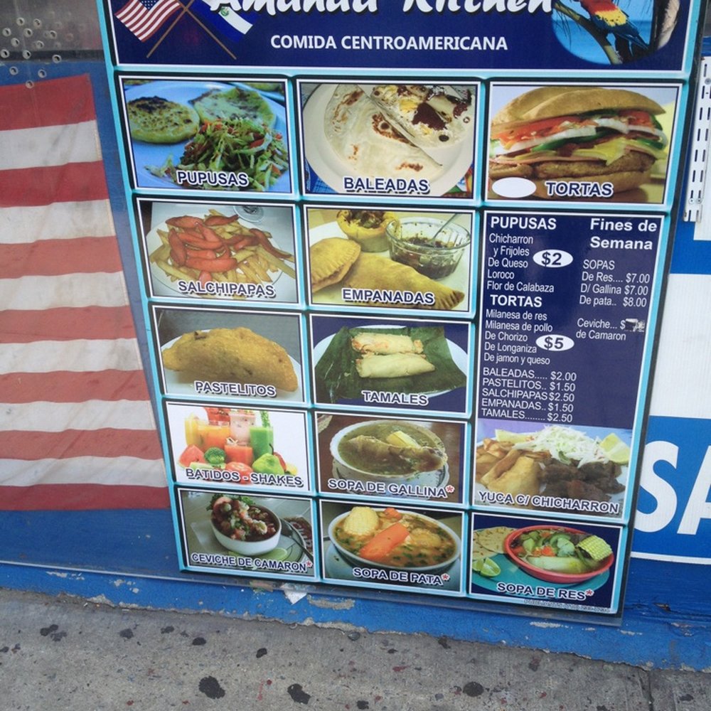 Amanda's Kitchen - a menu for a mexican restaurant - Spanish Near Me - Brooklyn, New York Amanda's Kitchen - a menu for a mexican restaurant - Spanish Near Me - Brooklyn, New York
