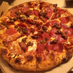 Domino's Pizza - Pepperoni and Sausage Pizza