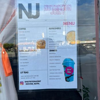 Nutrition Joint - Menu - Juice Bars & Smoothies Near Me - Westminster, California Nutrition Joint - Menu - Juice Bars & Smoothies Near Me - Westminster, California