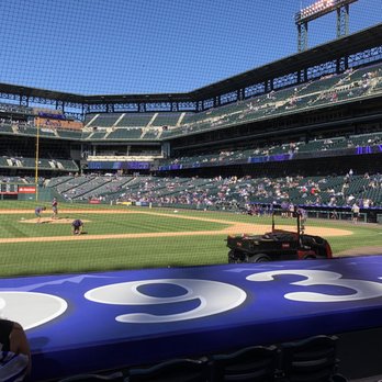 Coors Field - Best seats I've ever had. - Stadiums & Arenas Near Me - Denver, Colorado