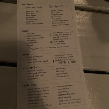 Bartaco - Menu - Mexican Near Me - Tampa, Florida Bartaco - Menu - Mexican Near Me - Tampa, Florida