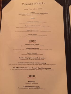 Menu photo 6 Firenze a Tavola Denver, CO