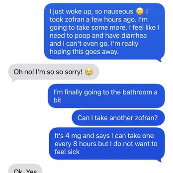 Zito's Pizza - Sorry for the graphic, but, this is what I was dealing with all night and was texting my mom at 1 in the morning. I had to be up at 3:30 - Pizza Near Me - Orange, California Zito's Pizza - Sorry for the graphic, but, this is what I was dealing with all night and was texting my mom at 1 in the morning. I had to be up at 3:30 - Pizza Near Me - Orange, California