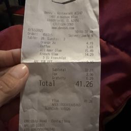 Here's the cost I had to pay to eat, not my idea of fun. Here's the cost I had to pay to eat, not my idea of fun.