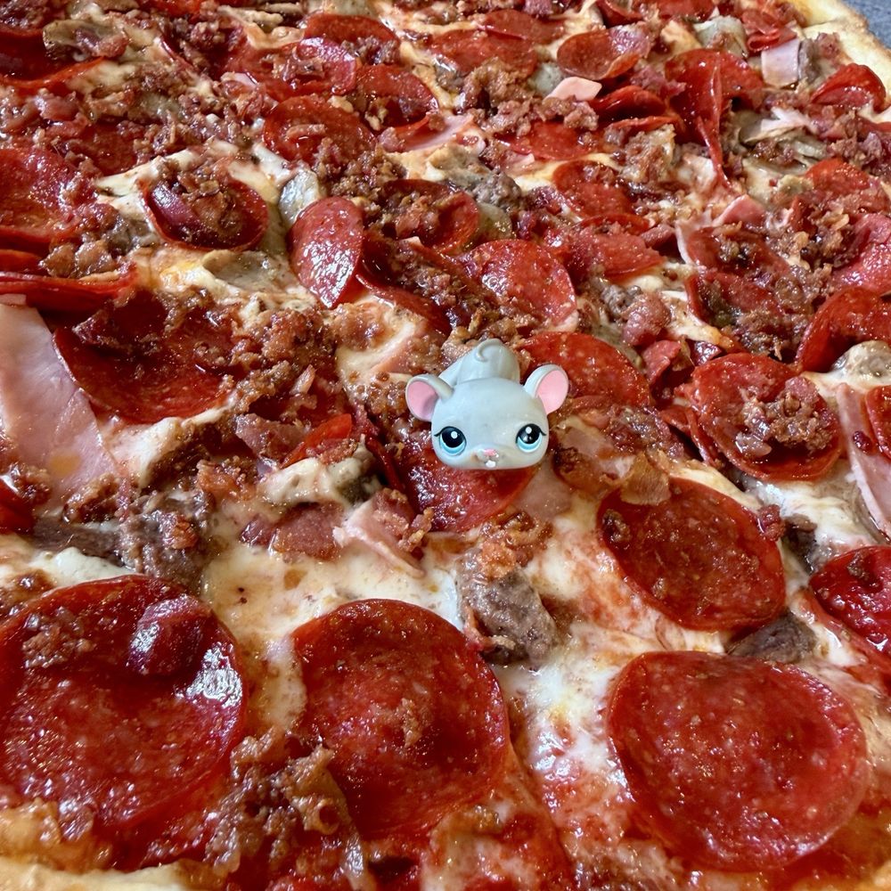 Capri Pizza - Meat lovers with anchovies. So slurpy - Pizza Near Me - Holyoke, Massachusetts Capri Pizza - Meat lovers with anchovies. So slurpy - Pizza Near Me - Holyoke, Massachusetts