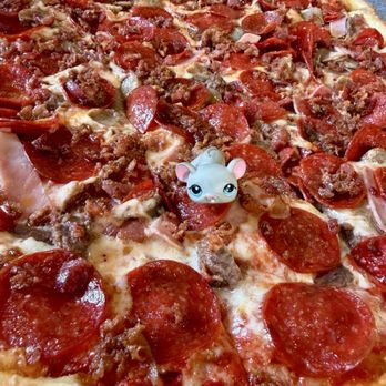 Capri Pizza - Meat lovers with anchovies. So slurpy - Pizza Near Me - Holyoke, Massachusetts Capri Pizza - Meat lovers with anchovies. So slurpy - Pizza Near Me - Holyoke, Massachusetts