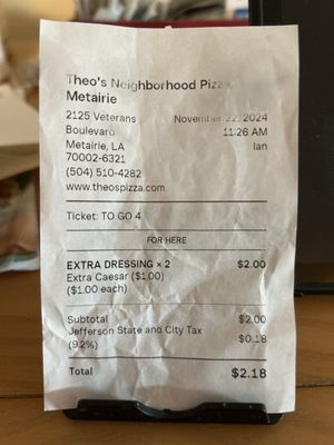 Theo's Neighborhood Pizza by null
