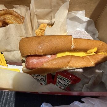 The Varsity - Cheese Dog & Onion Rings - Burgers Near Me - Atlanta, Georgia