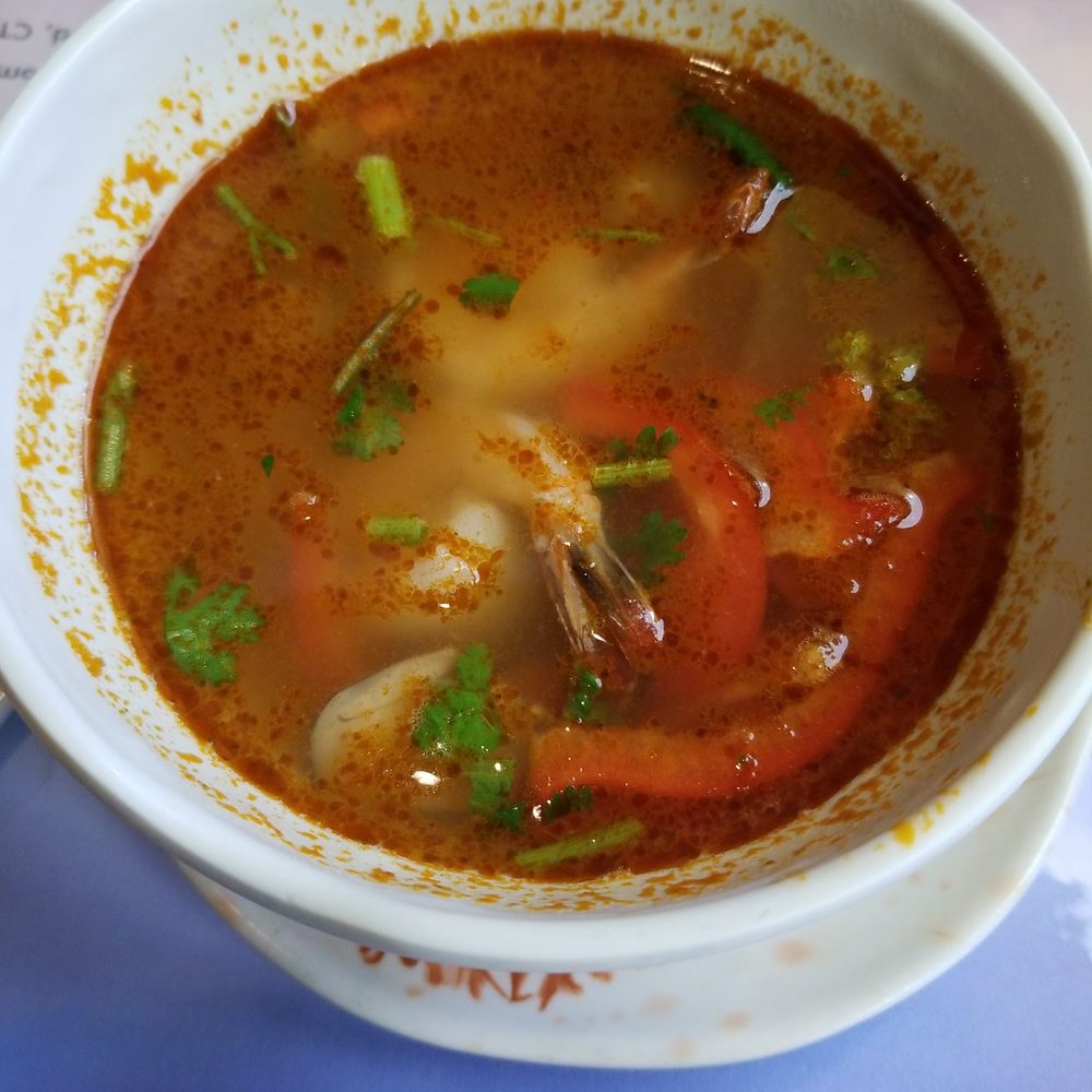 Thai Palace - Shrimp Tom Yum Soup - Thai Near Me - Bloomfield, Connecticut Thai Palace - Shrimp Tom Yum Soup - Thai Near Me - Bloomfield, Connecticut