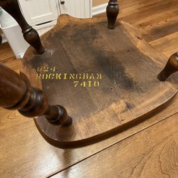 Rockingham chairs model number.