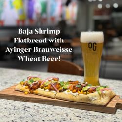 The OG - Our Baja Flatbread is a fan favorite for sure! Gluten free? All of our Flatbreads can be made as a salad.