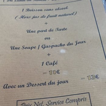 Le Petit Chalet - Formule midi - Desserts Near Me - Nice, 06 Le Petit Chalet - Formule midi - Desserts Near Me - Nice, 06