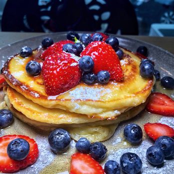 Short Grain - @dineinaflash Lemon Ricotta Hotcakes - Coffee & Tea Near Me - Jersey City, New Jersey Short Grain - @dineinaflash Lemon Ricotta Hotcakes - Coffee & Tea Near Me - Jersey City, New Jersey