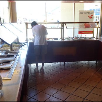 GK Mongolian BBQ - The "buffet line-up" is in the shape of a large "U," as you start by picking up a bowl. and work your way around clockwise. - Mongolian Near Me - Roseville, California