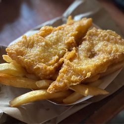 Alaskan Fish & Chips - Two fish with chips