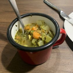 The Sprout House Natural Foods Market - Spicy chicken soup!