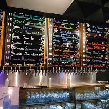 Willard's Tap House - the bar and menu - Beer Bar Near Me - Largo, Florida