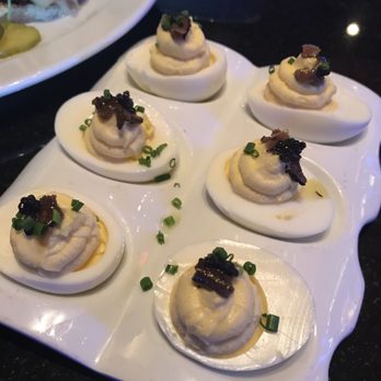 Ocean Prime - Truffle deviled eggs awesome! - Seafood Near Me - Tampa, Florida Ocean Prime - Truffle deviled eggs awesome! - Seafood Near Me - Tampa, Florida
