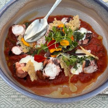 Tesoro - Octopus appetizer - Mediterranean Near Me - Marco Island, Florida