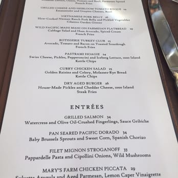 The Loft - Lunch menu 10/24/15 - New American Near Me - Laguna Beach, California The Loft - Lunch menu 10/24/15 - New American Near Me - Laguna Beach, California