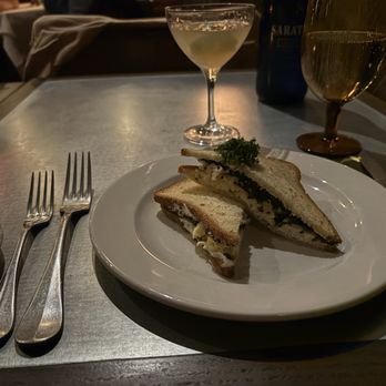 The Barn Steakhouse - Caviar sandwich - Steakhouses Near Me - Highland Park, Illinois