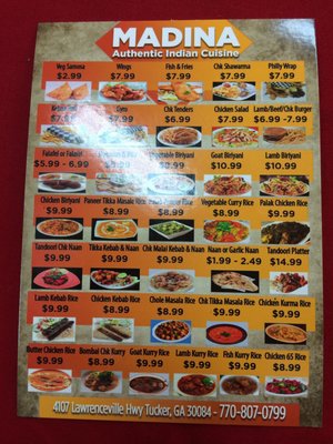 Menu photo 6 Bombay Kitchen Tucker, GA Menu photo 6 Bombay Kitchen Tucker, GA