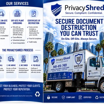 Privacy Shred - Shredding Services Near Me - Santa Ana, California Privacy Shred - Shredding Services Near Me - Santa Ana, California
