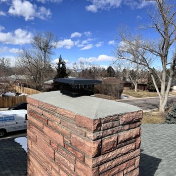Crown Up Pros - New concrete seal and new mortar to fill in cracks. - Chimney Sweeps Near Me - Englewood, Colorado Crown Up Pros - New concrete seal and new mortar to fill in cracks. - Chimney Sweeps Near Me - Englewood, Colorado