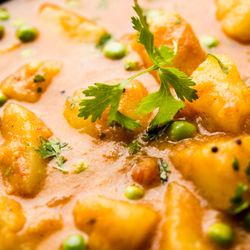 Delhi Diner - Aloo Wadian (Vegan dish)