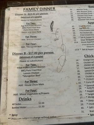 Menu photo 1 Golden Eagle Restaurant Tracy, CA