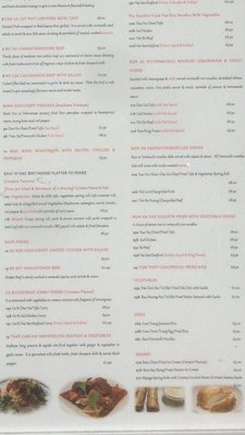 Menu photo 5 Non Viet Glasgow, GLG