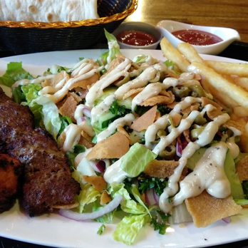 La Pita Halal - Mix grill plate with salad and fries - Middle Eastern Near Me - Burlington, Ontario La Pita Halal - Mix grill plate with salad and fries - Middle Eastern Near Me - Burlington, Ontario