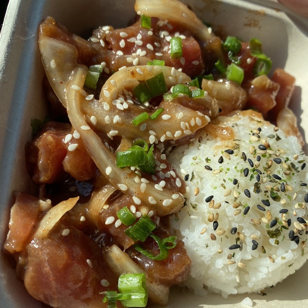 No Ke Aloha - Polynesian Cuisine - Ahi poke small plate/appetizer - Food Trucks Near Me - Aurora, Colorado