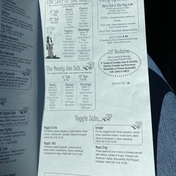 Menu page 3